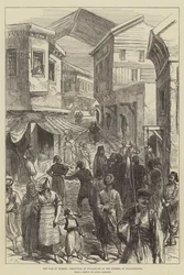 The War in Turkey, Execution of Bulgarians in the Streets of Philippopolis