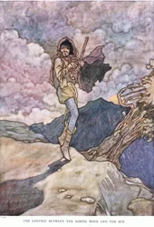 The contest between the North wind and the sun