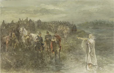 The Roman General Drusus and the Germanic Soothsayer