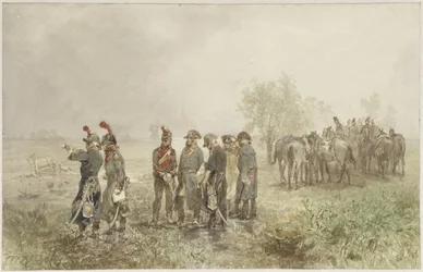 Meeting of French Officers in Holland, 1793
