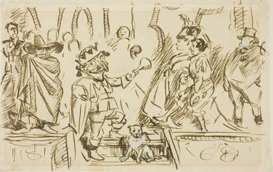 Study for Title Page, from Punch, Volume 55