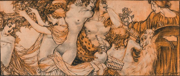 Illustration from the Rubaiyat of Omar Khayyam