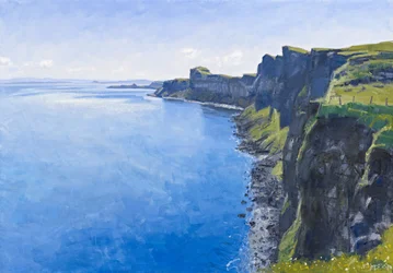Summer Cliffs, Skye, 2011