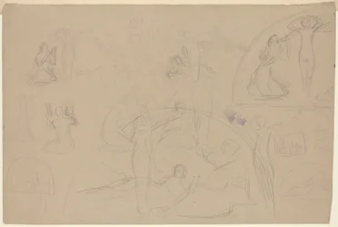 Studies for a Lunette