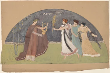 Study for a Lunette