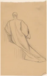 Study of a Figure from Behind