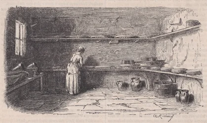 A Dairy, from Le Magasin Pittoresque