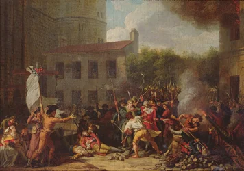 The Storming of the Bastille and the Arrest of Joseph Delaunay on 14th July 1789