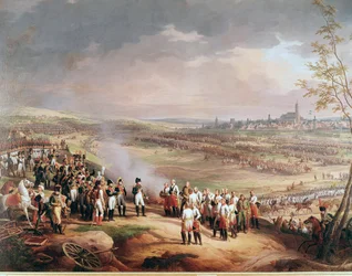 The surrender of Ulm, October 20th 1805, to the French Army during the Napoleonic Wars (detail)