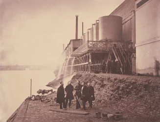 Water Tanks Outside of Annex, Paris Exposition Universelle, 1855