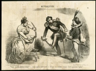Illustration in Le Charivari