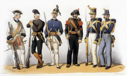 Uniforms of French Army: Corsican Troops