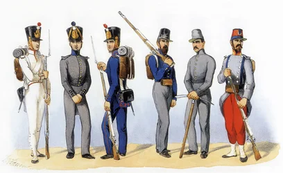 Uniforms of French Army: Disciplinary Companies