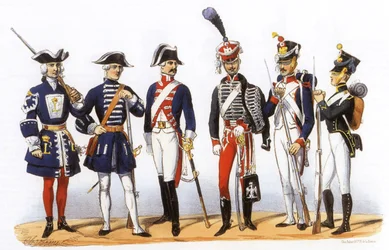 Uniforms of french army: Special Guards