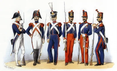 Uniforms of French Army: Veterans