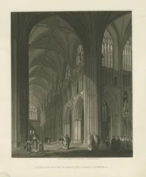 Interior of Lichfield Cathedral - Nave