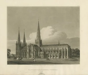 Lichfield Cathedral - South East View