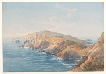 Coastal Landscape in Corsica