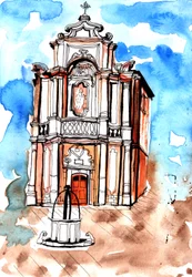 Building in Siena, 2020