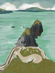 Winding Coastal Road