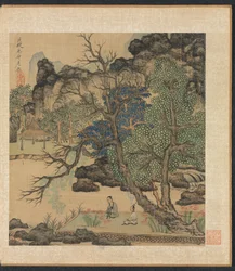 Paintings After Ancient Masters: Scholars in a Garden