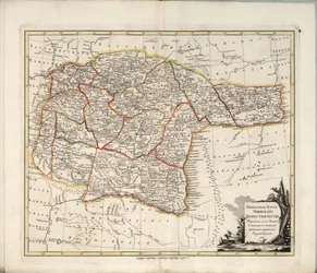 General Map of Ufa Governorate, 1791