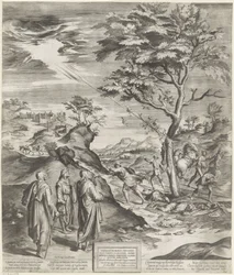 Saint Philip Benizi of the Servites Punishes the Blasphemers