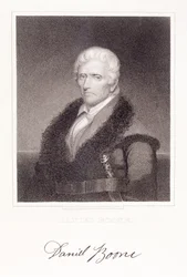 Daniel Boone engraved by James Barton Longacre