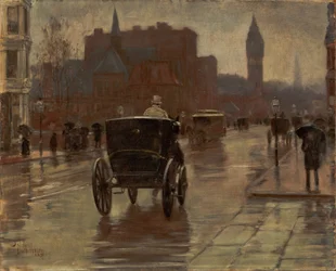Columbus Avenue, Rainy Day