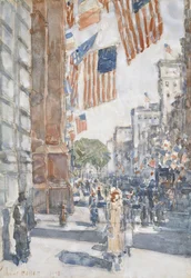 Flags, Fifth Avenue