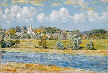 Landscape at Newfields, New Hampshire