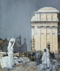 Scene at the World