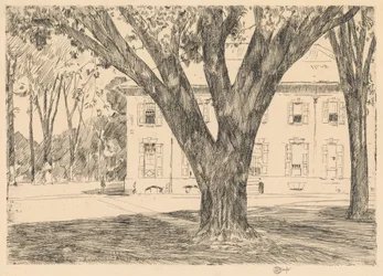 Campus and Library, Andover