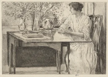 Colonial Table, Cos Cob, 1915