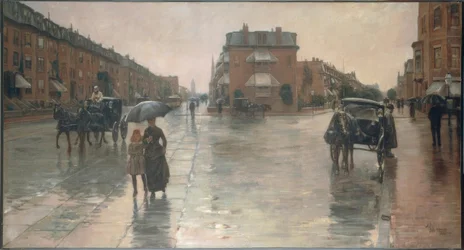 Rainy Day in Boston