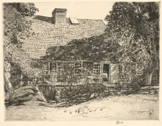 Old Mulford House, Easthampton, 1926
