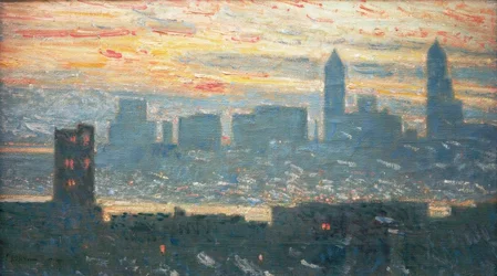 Sunset in Manhattan