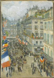 Fourteenth of July, Rue Daunou, 1910