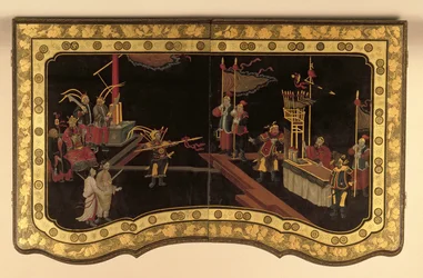 Chinese Export Dressing Table Top