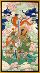 Emperor Guan, Hanging Scroll, c.1700