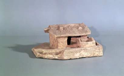 Funerary model of a farm, from Thanh Hoa, Vietnam