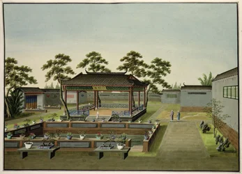 Garden Scene, c.1820-40