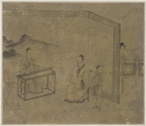 Listening to the Zither, Ming or Qing Dynasty