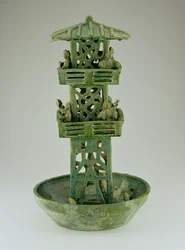 Model of a watchtower, Han Dynasty
