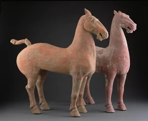 Pair of horses, Han Dynasty