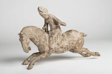 Polo player, 7th - 8th century