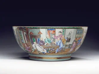 Rare and Massive Punchbowl, c.1775