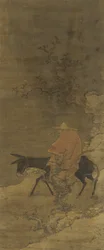 Riding Through Snow in Search of Plum Blossoms, Ming or Qing Dynasty