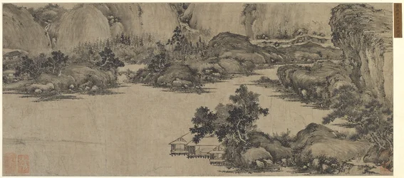 Scholars Retreat on the River, Possibly Qing Dynasty