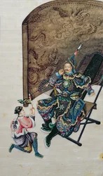 Seated Warrior with a Soldier